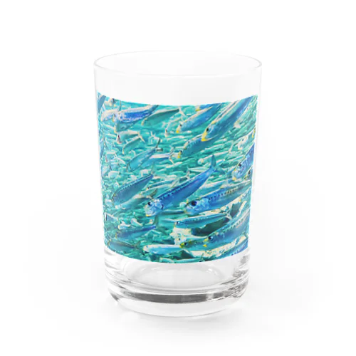 いわしのたいぐん Water Glass