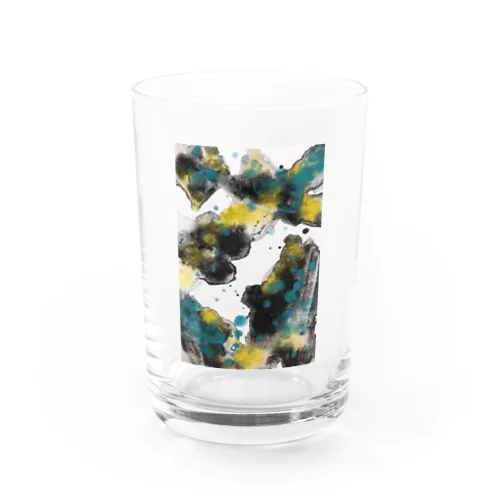 Mixing colors  Water Glass