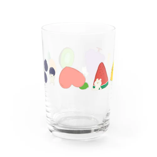 【ぽっちん】くだものかくれんぼ Water Glass