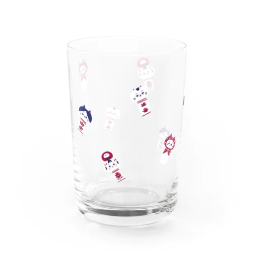 ランダムこけしちゃん Water Glass