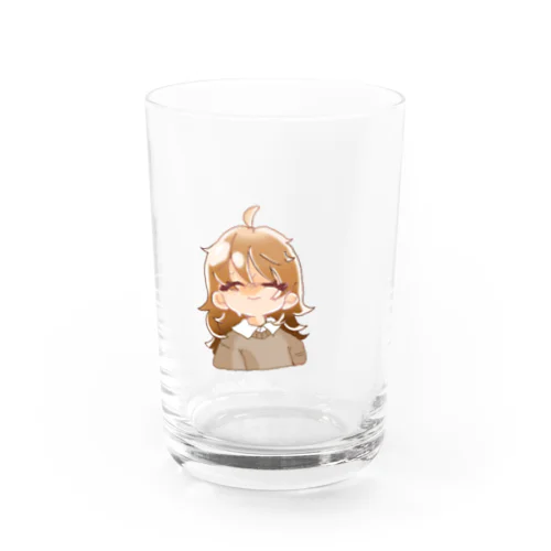 引っ込み思案なおんなのこ Water Glass