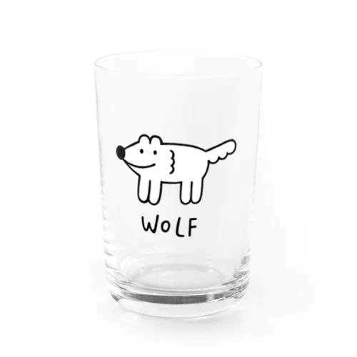 ウルフくん Water Glass