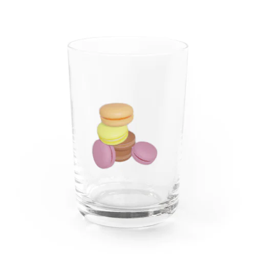 マカロンタワー Water Glass