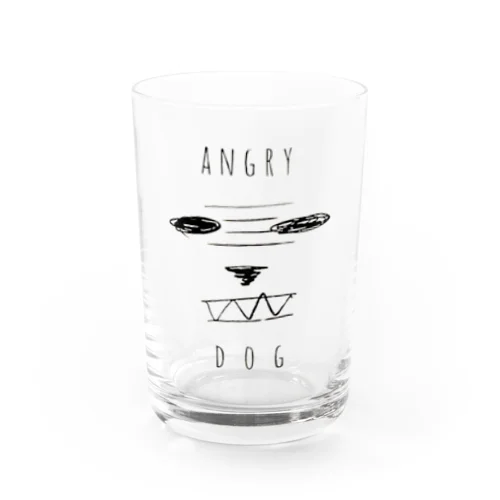 ANGRY DOG Water Glass