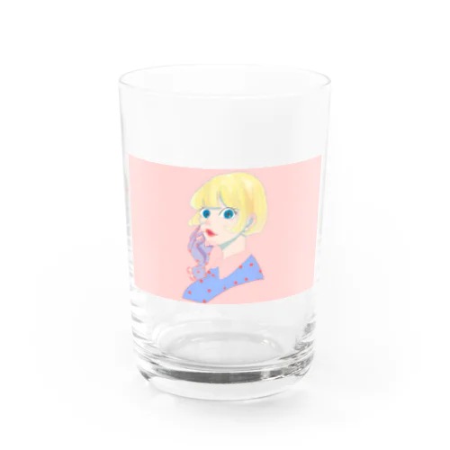 金髪碧眼美少女 Water Glass