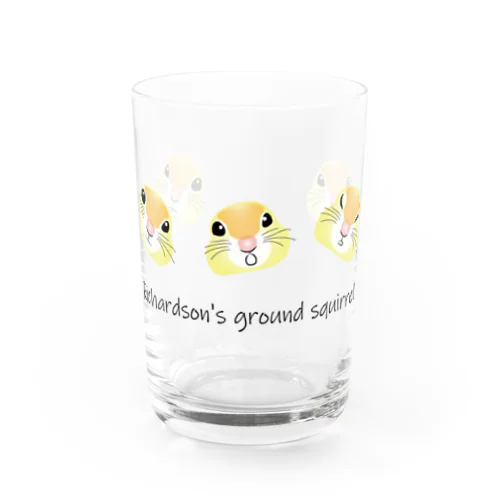 ころころリチャ Water Glass