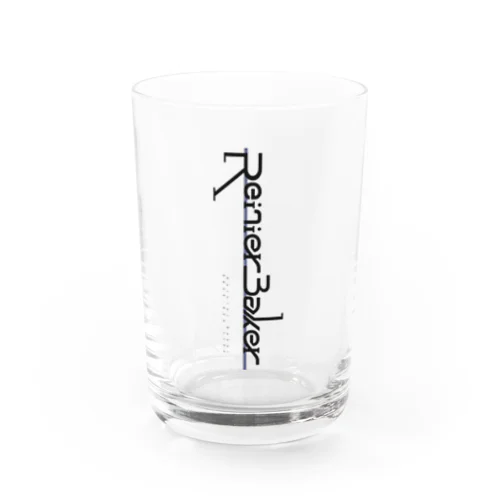 タイポグラフィロゴタンブラー Water Glass