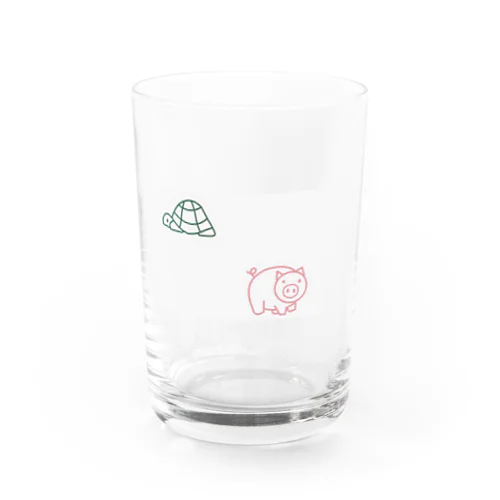 豚＆亀 グラス