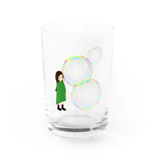 シャボン玉ふうこ Water Glass