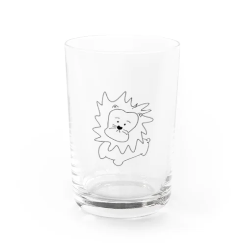 ぼくライオン Water Glass