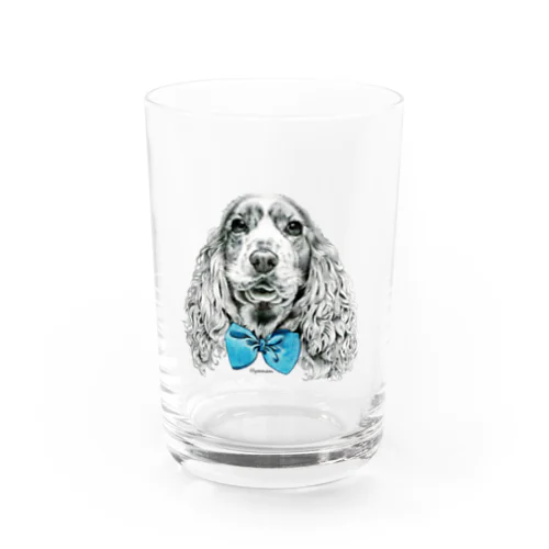 コッカースパニエル Water Glass