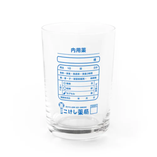 こけし薬局 Water Glass