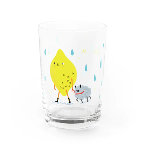 Lemon & Lime （Rain) Water Glass