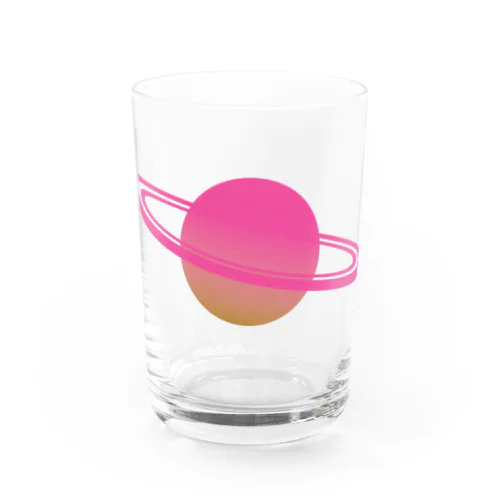 土星グッズ Water Glass