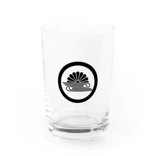 家紋グラス（菊水紋） グラス