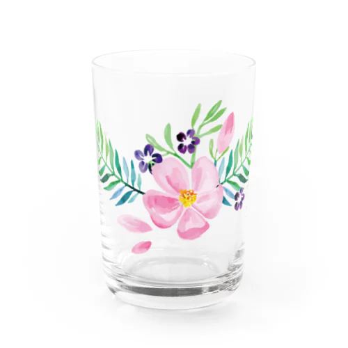 水彩花柄気分 Water Glass