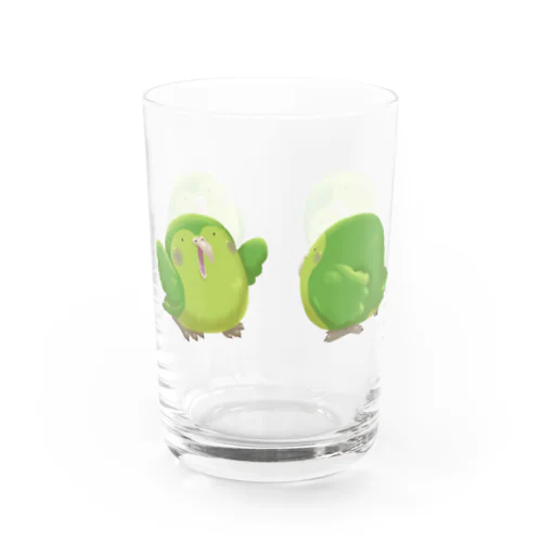 ズラッとカカポたち Water Glass