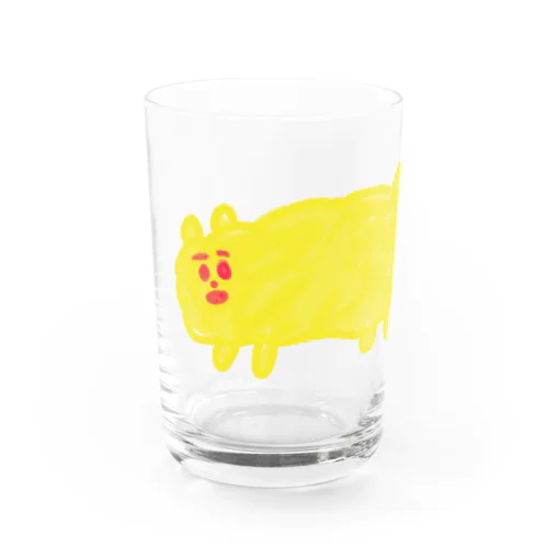 ふわふわんこ Water Glass