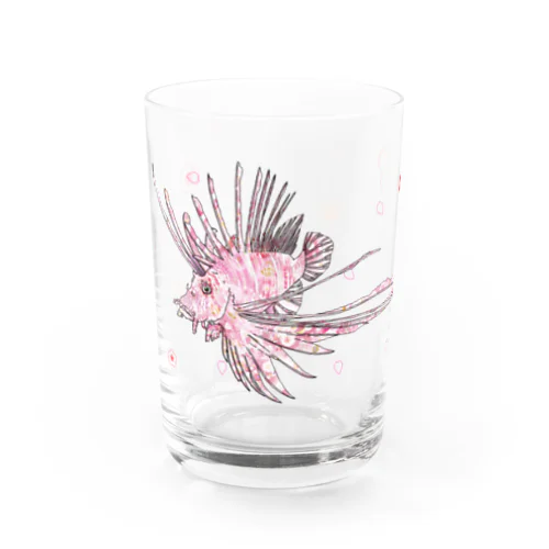 春の花ミノカサゴ Water Glass