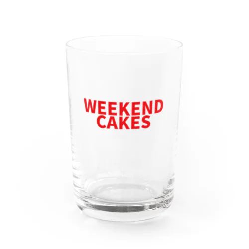 WEEKEND CAKES Water Glass