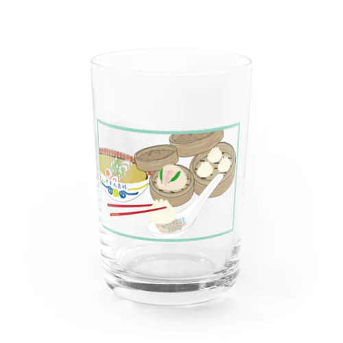 中華料理大好き Water Glass