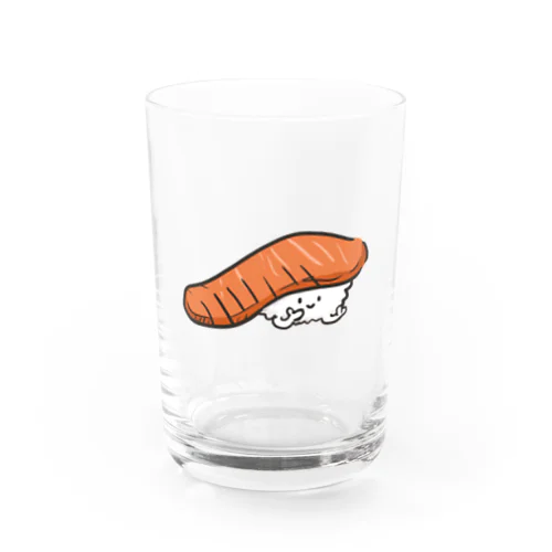 キュンです！サーモン Water Glass