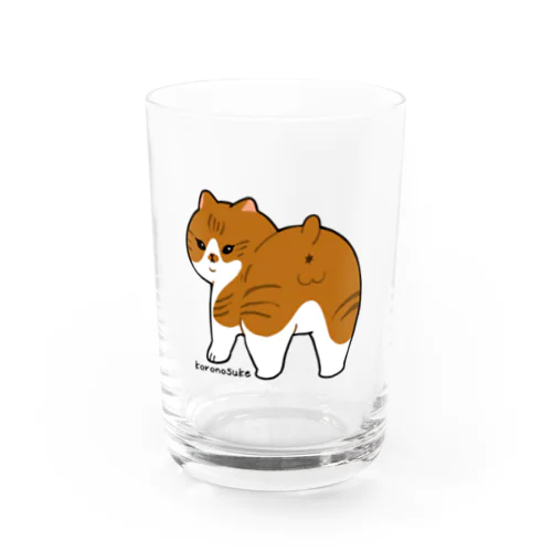 ころちゃんのむちむちおしりとまん丸しっぽ Water Glass