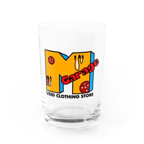 MGarage used clothing 🍕オリジナル　ファンキーロゴ Water Glass