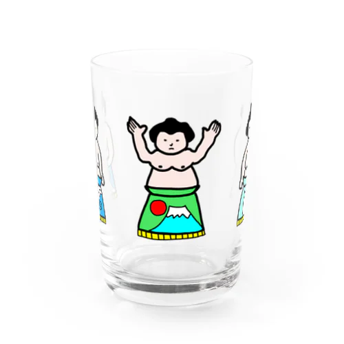 おすもうちゃん Water Glass