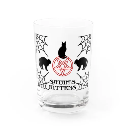 SATAN'S KITTENS グラス Water Glass