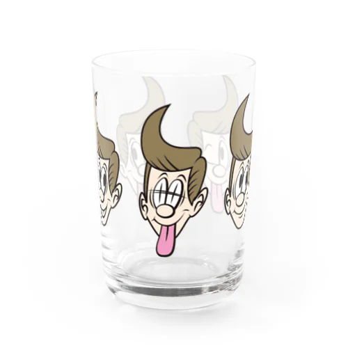 ５ジョニーくん Water Glass