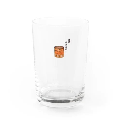 日課　ウヰスキー Water Glass