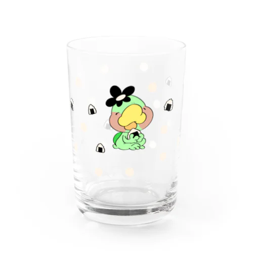 たらこちゃんおにぎりグラス（カラー） Water Glass