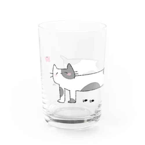 おさんぽにゃんこ Water Glass