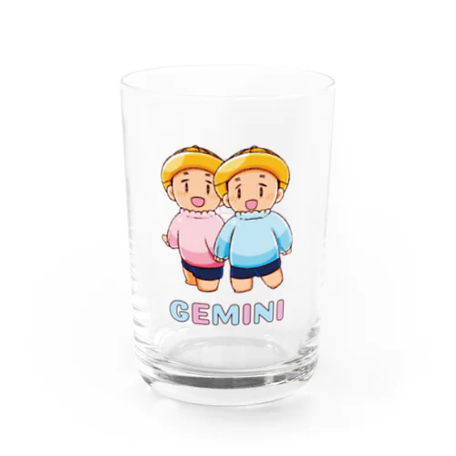 12星座☆ふたご座ちゃん Water Glass