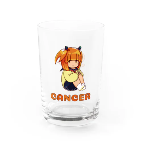 12星座☆かに座ちゃん Water Glass