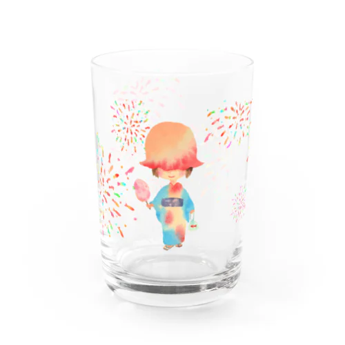 夏の花火 Water Glass