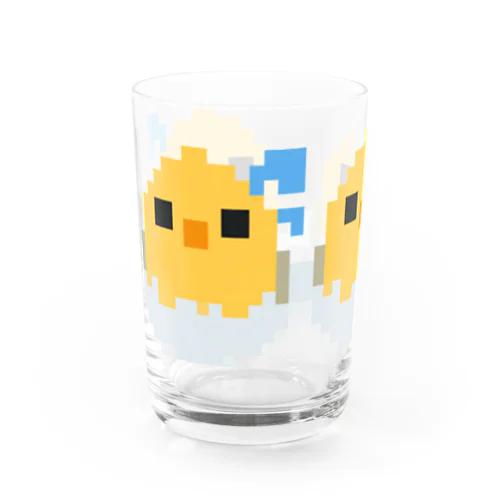 ドットひよこトリオシリーズ Water Glass