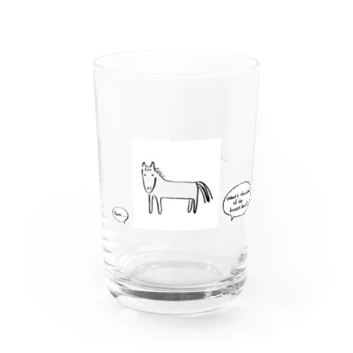 毛色の変わる馬グラス Water Glass