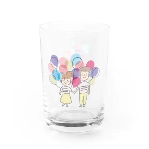 かわいい 仲良しライフ_グラス Water Glass