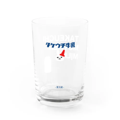 ドブースー×タケウチ牛乳 Water Glass