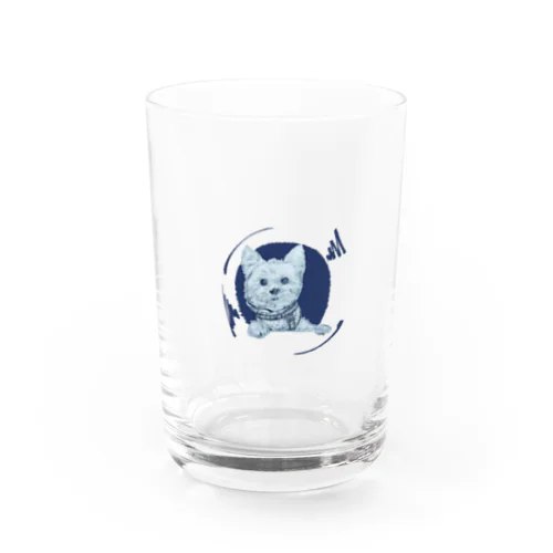 ヨークシャーテリアのイラスト Water Glass