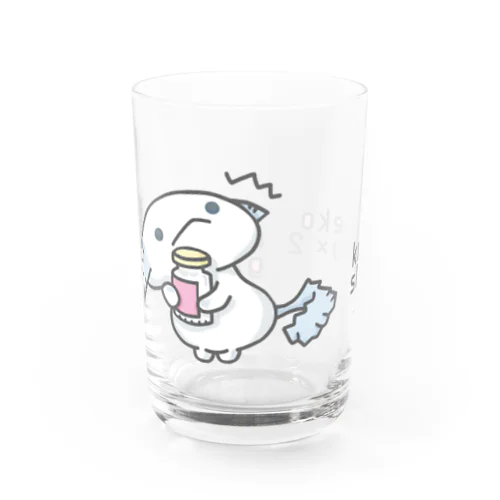 マグ「しはんやく(84錠)」 Water Glass