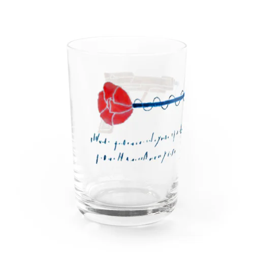 レッドローズ-2 Water Glass