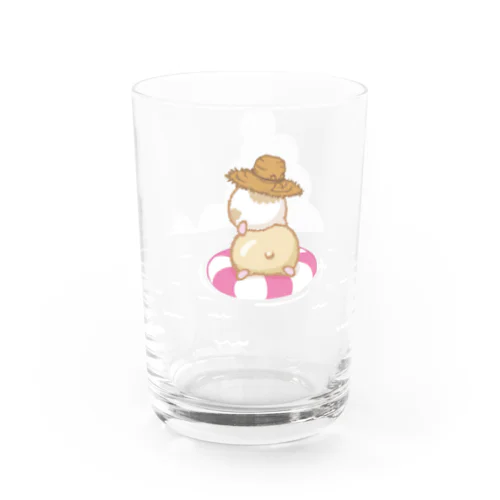 ぶち＆きなこ　ぷかぷかサマーデイズ Water Glass