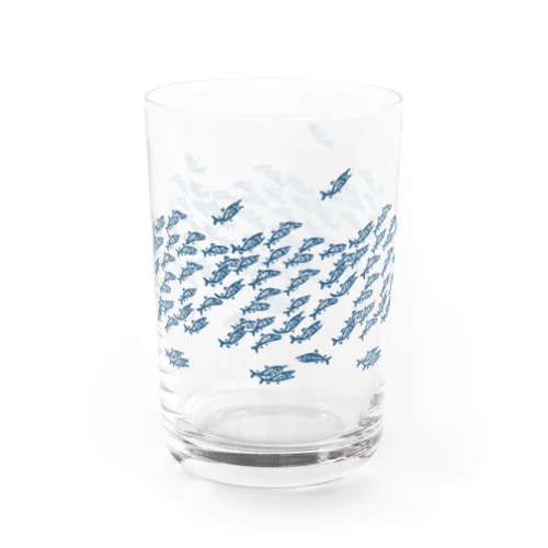 鮭の遡上 Water Glass