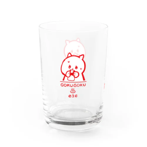 牛乳ごくごくちゃん Water Glass