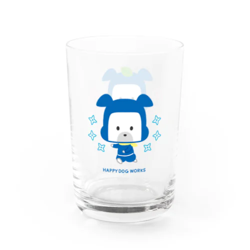 忍者犬たろうくん_どろんシュリケン Water Glass