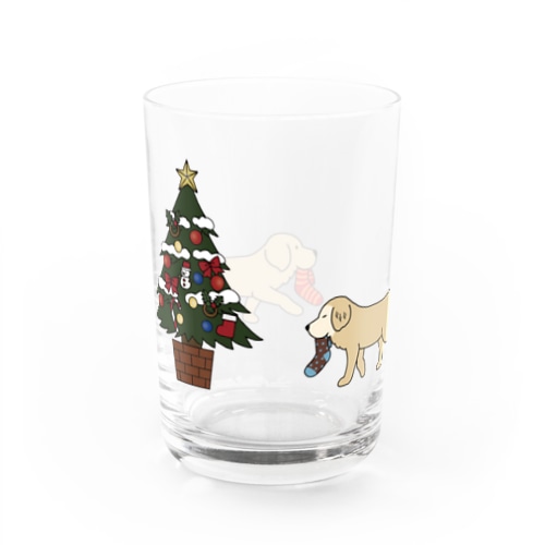 クリスマス Water Glass