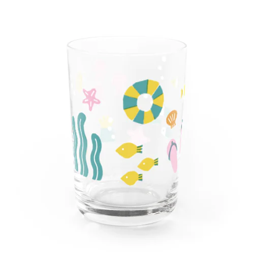 海のなか Water Glass